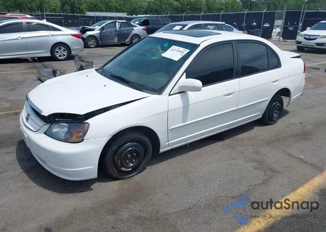 2003 Honda Civic Ex from USA, damaged, VIN 2HGES26703H598253